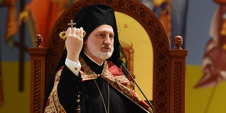 Архиєпископ Америки Елпідофор: Наша Церква виступає проти насильства, навіть у випадку самооборони