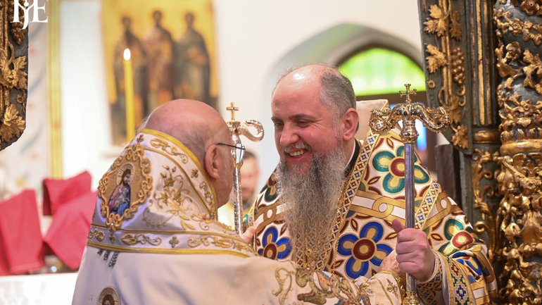 Митрополит Епіфаній подякував Вселенському Патріарху за підтримку України в умовах війни