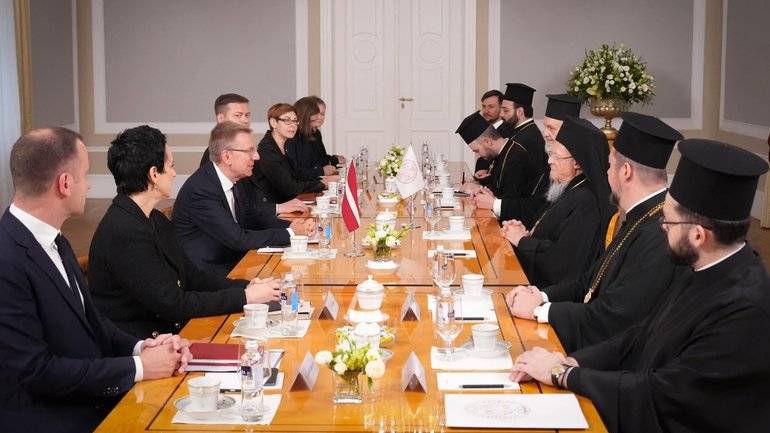 Вселенський Патріарх Варфоломій здійснив офіційний візит до Латвії