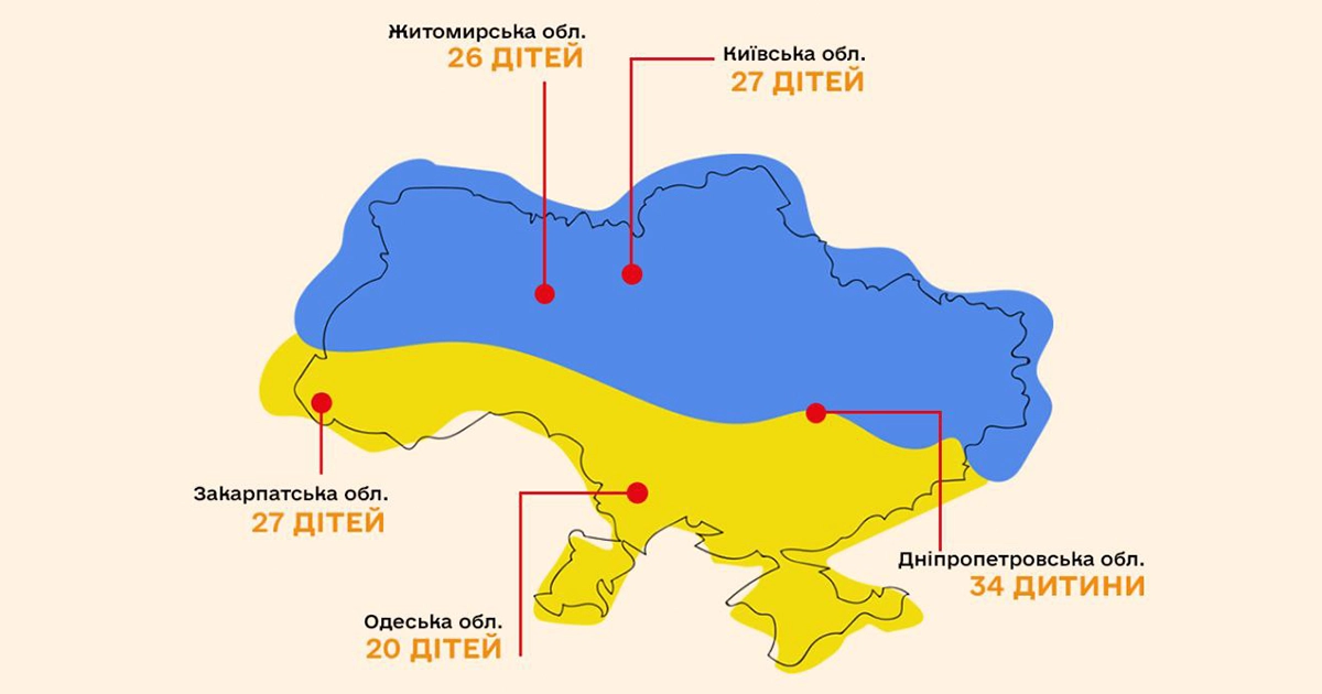 Майже 15 тисяч дітей чекають на усиновлення в Україні: статистика за перший квартал 2025 року