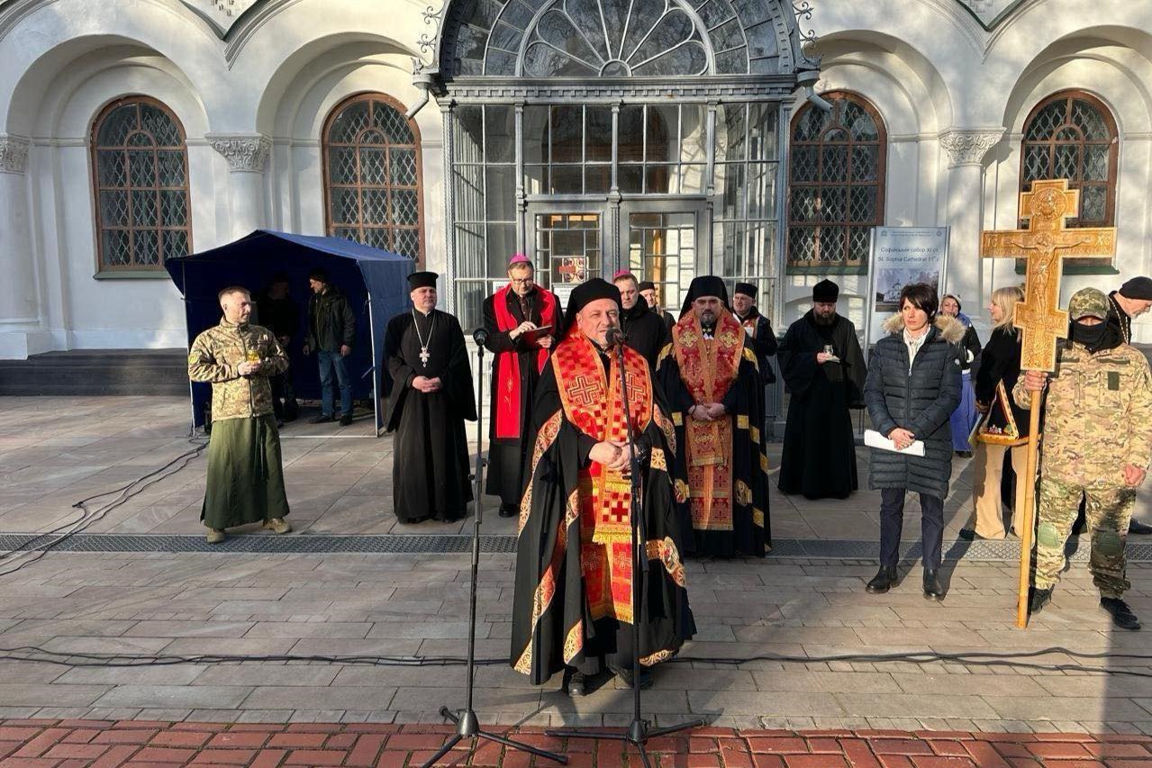 У Софії Київській відбулася екуменічна Хресна дорога