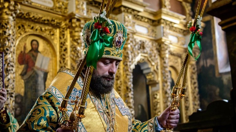 ПЦУ вперше провела Літургію в Троїцькій надбрамній церкві Києво-Печерської лаври