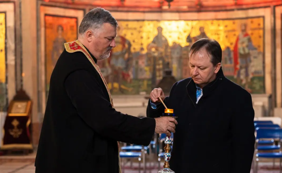 В Бухаресті відбувся молебень за жертв війни в Україні