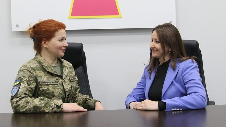 Начальницею капеланської служби Сухопутних військ призначили Ларису Полянську