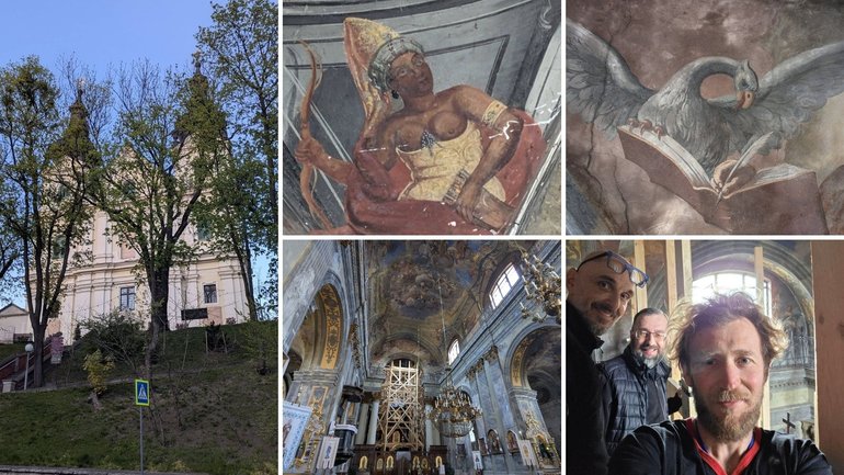 У Львові відреставрують стінопис храму Св. Архистратига Михаїла XVII століття