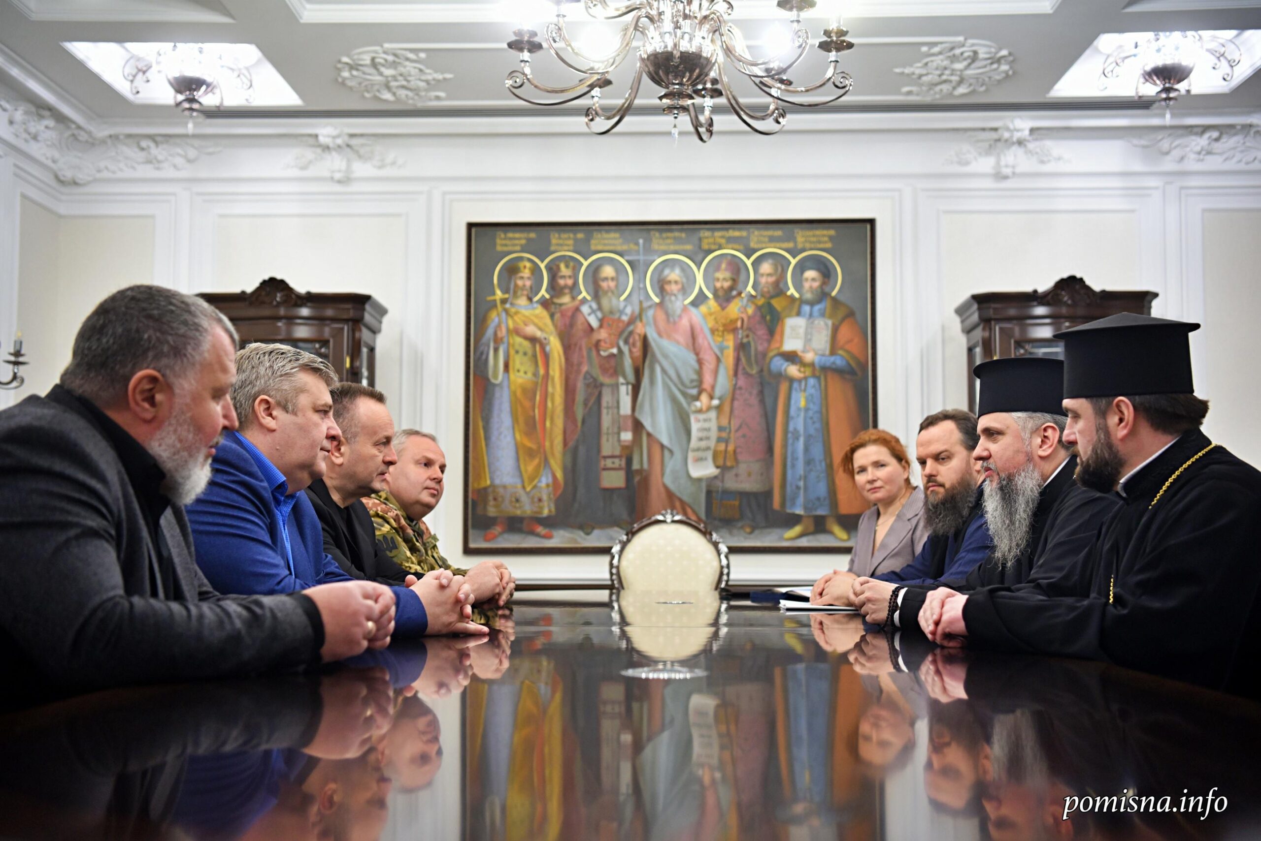 Митрополит Епіфаній зустрівся з лідерами протестантських Церков