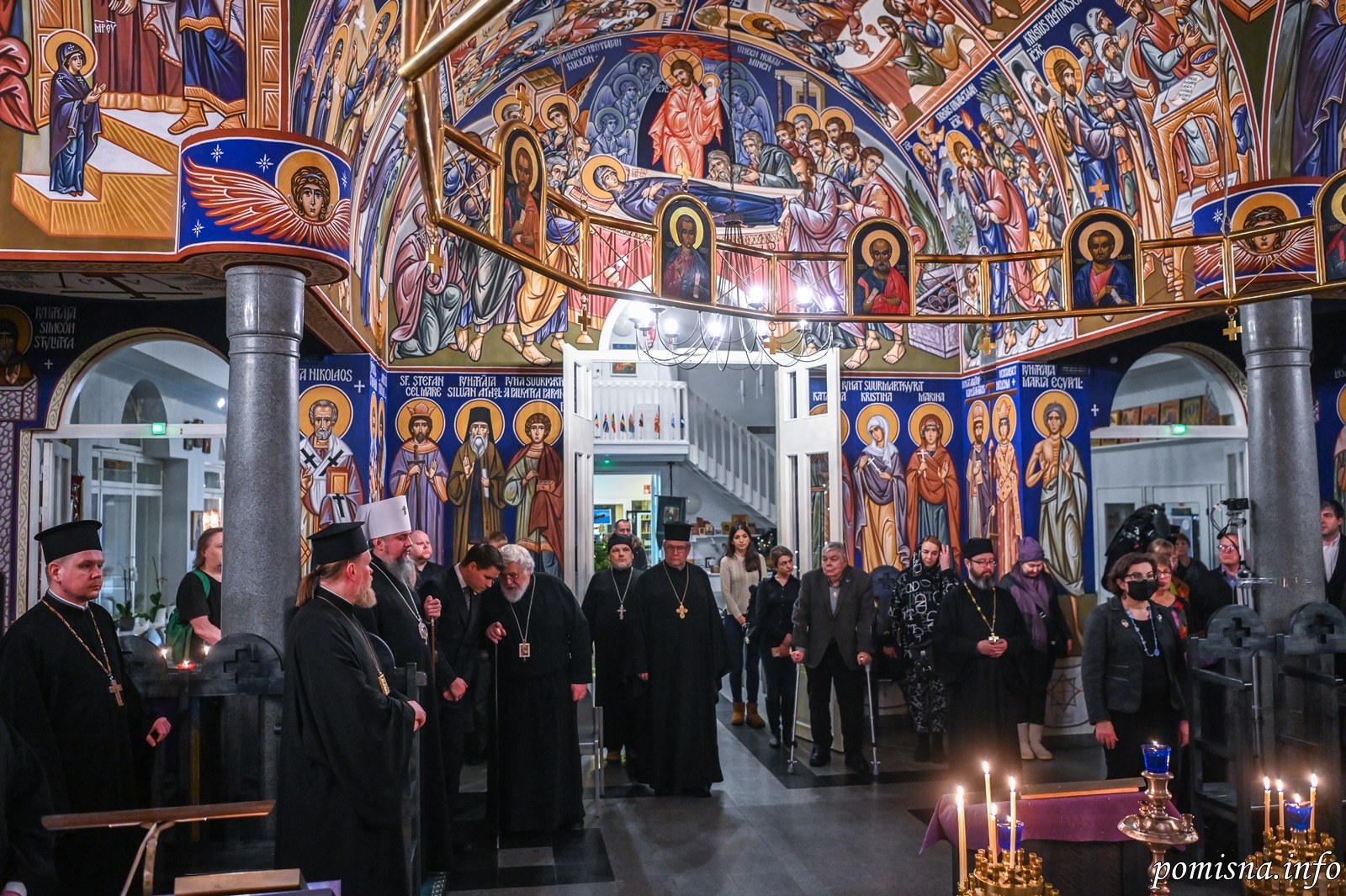 Предстоятель ПЦУ відвідав православну громаду святого Германа Аляскинського в м. Еспоо