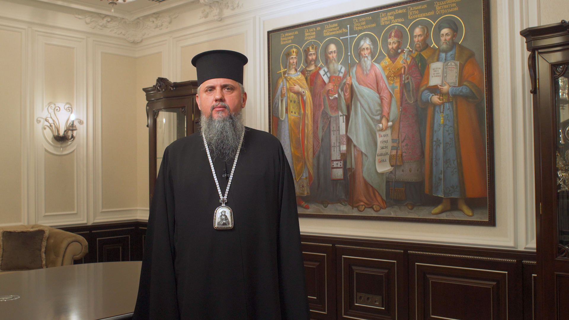 Звернення Митрополита Епіфанія до братії Києво-Печерської Лаври