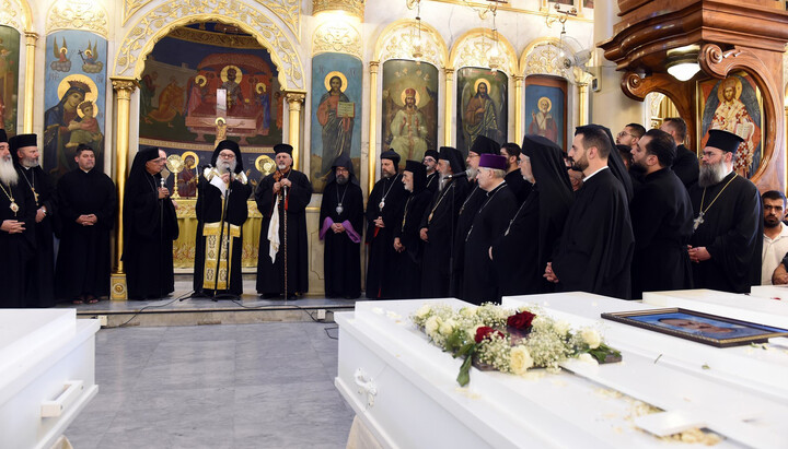 Патріарх Антіохійський відспівав християн, які загинули під час теракту