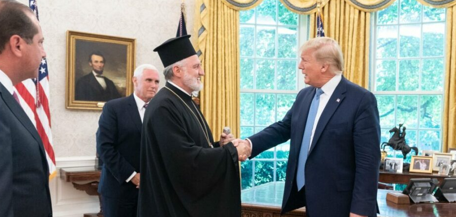 Архиєпископ Америки Елпідофор привітав Трампа з перемогою