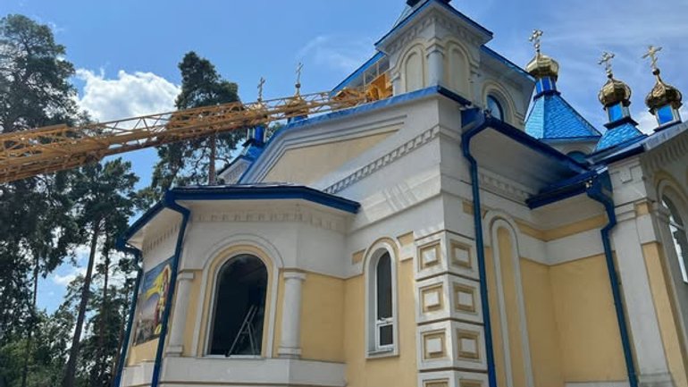 Під час обстрілу Бучі пошкоджено церкву
