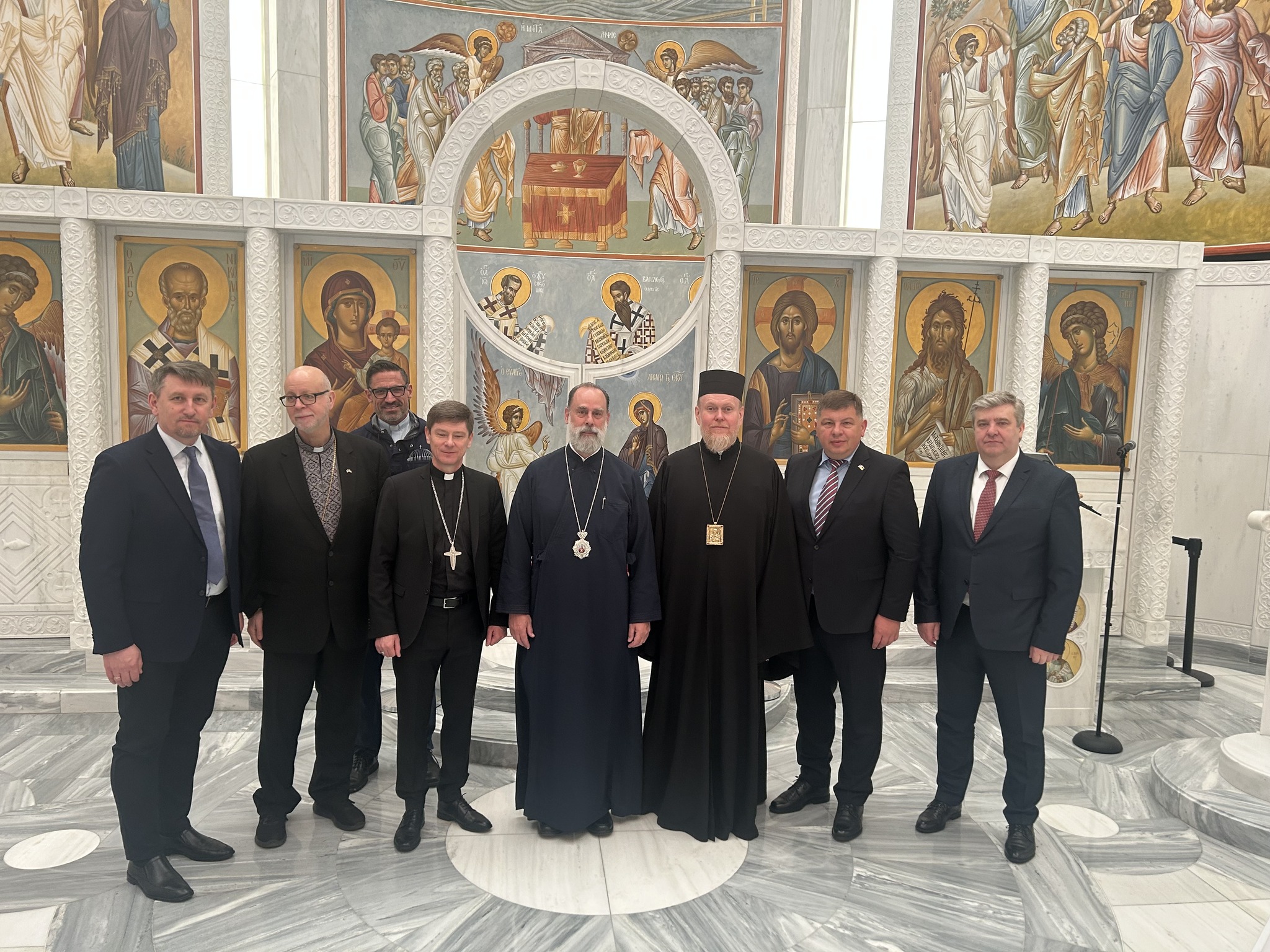 Делегація ВРЦіРО відвідала храм Святого Миколая на Ground Zero