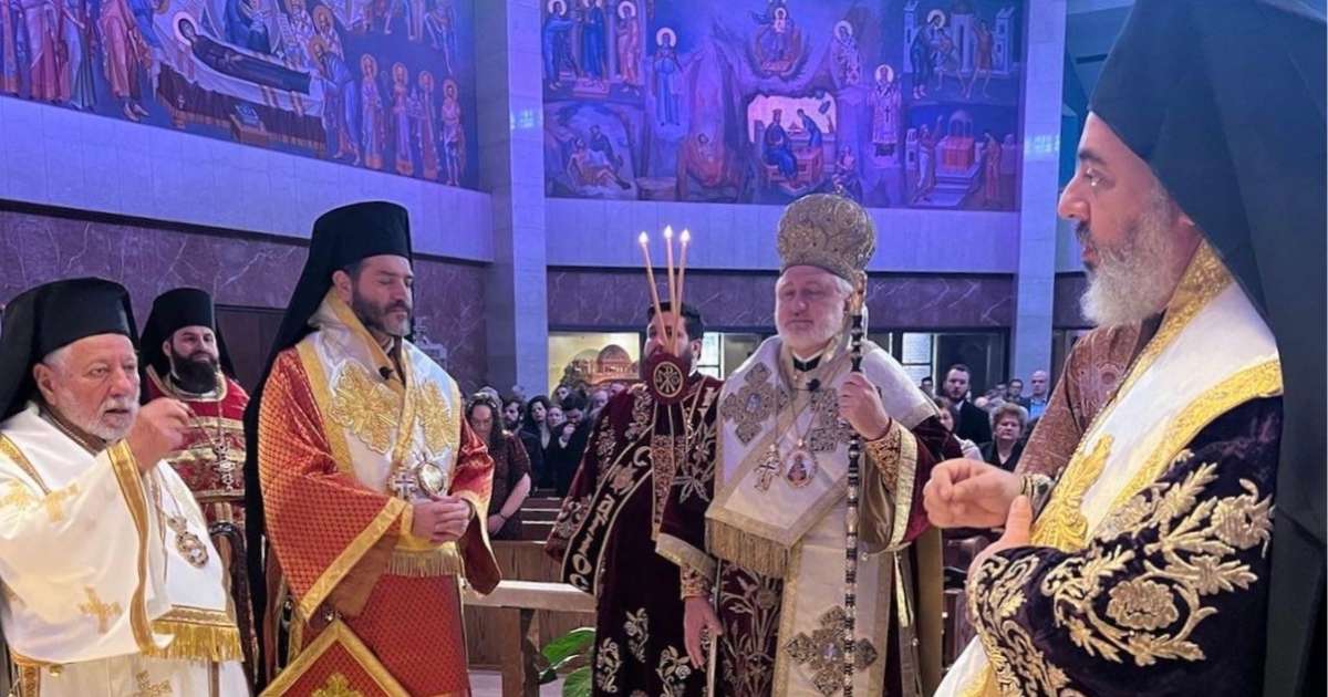 Відбулась архієрейська Божественна Літургія в честь іменин архієпископа Елпідофора