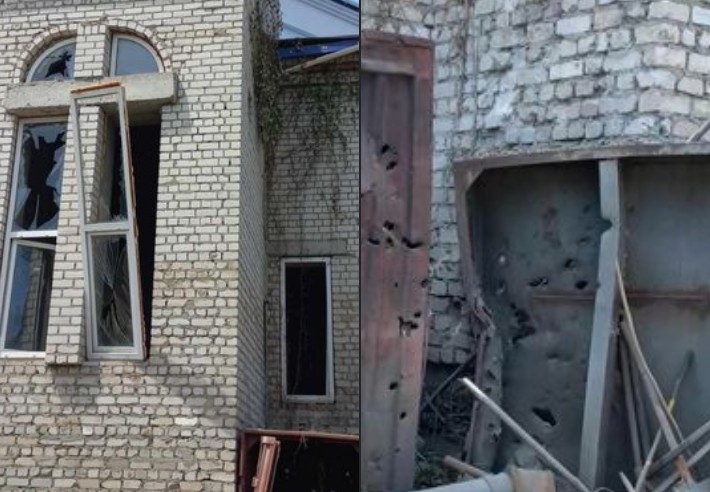 Окупанти поцілили в храм ПЦУ в Херсоні