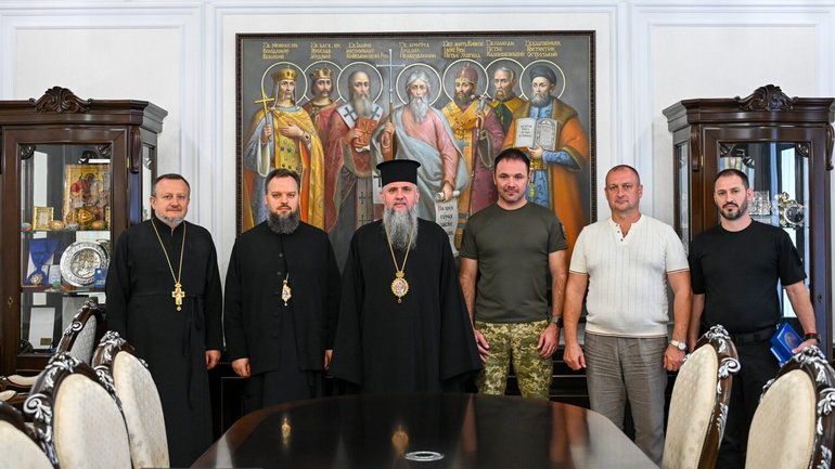 Предстоятель ПЦУ зустрівся з в.о. голови Київської міської військової адміністрації