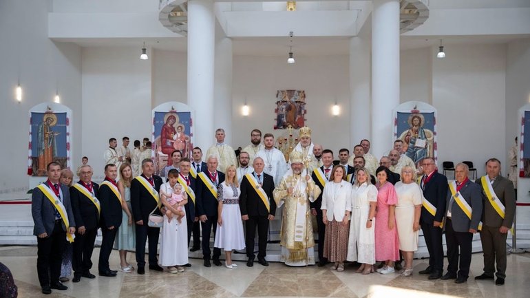 У Патріаршому соборі УГКЦ відбулося введення в уряд офіцерів і делегатів Ради Лицарів Колумба