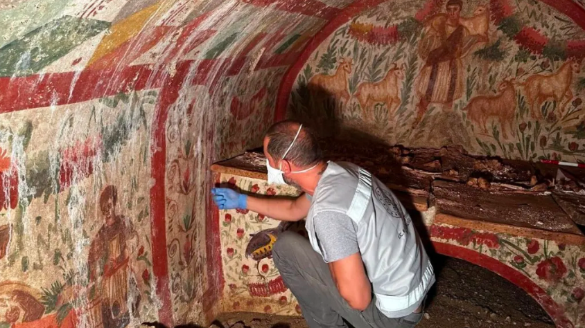 У Нікеї знайшли унікальне зображення Христа III століття