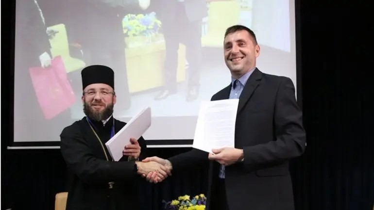 Волинська православна богословська академія ПЦУ підписала договір про співпрацю з Інститутом екуменічних студій УКУ У Львові 4 жовтня під час XVI Екуменічного с...