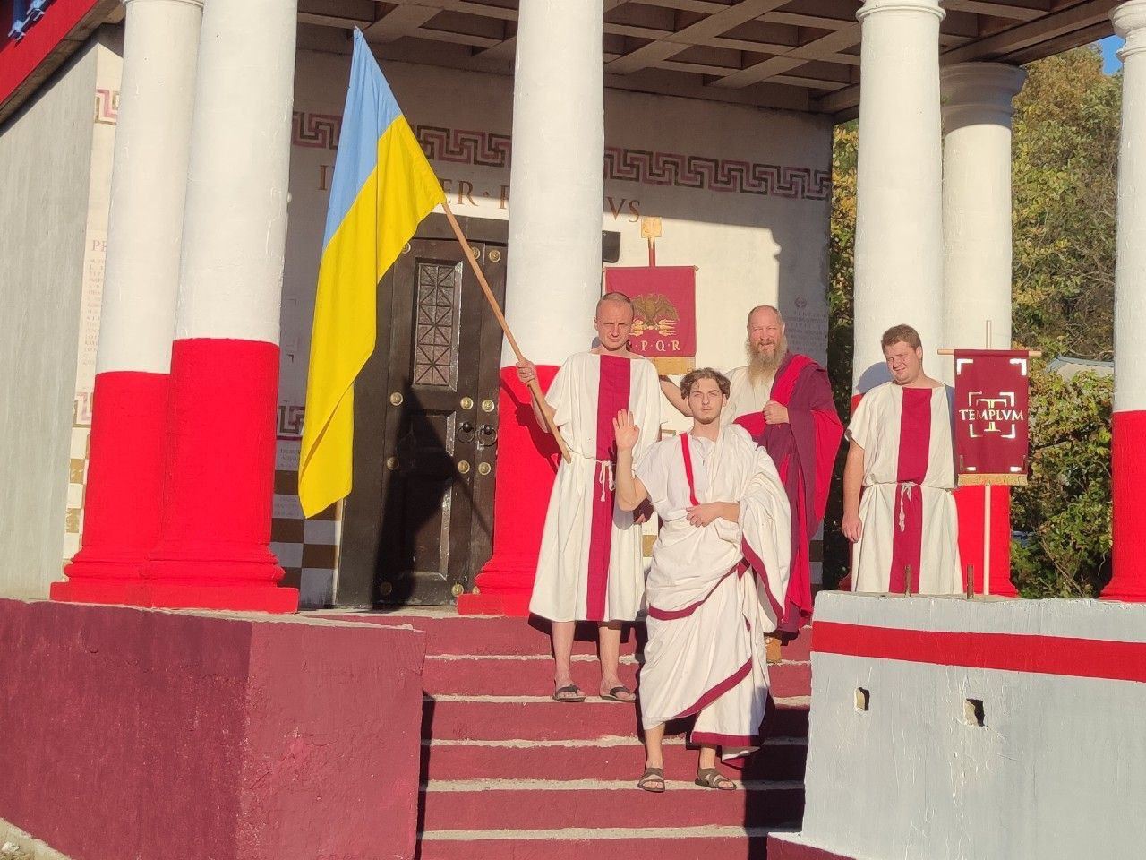 У Полтаві збудовано перший за 1600 років храм Юпітера.