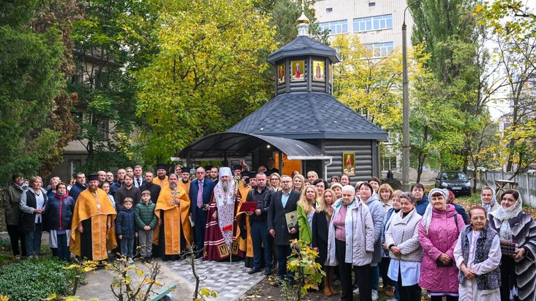 Предстоятель ПЦУ освятив у Києві новий храм-каплицю